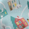 五顏六色小屋燈芯絨(幅寬150公分)