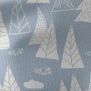 幾何風格樹木帆布(幅寬150公分)