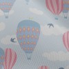 悠閒熱氣球旅遊雪紡布(幅寬150公分)