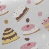 草莓奶油蛋糕斜紋布(幅寬150公分)