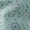 蒲公英與花朵帆布(幅寬150公分)