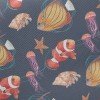 小丑魚寄居蟹水母斜紋布(幅寬150公分)