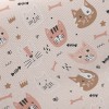 箭頭小貓魚骨斜紋布(幅寬150公分)