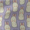 無奈表情兔子帆布(幅寬150公分)