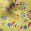 美國慶典熱狗日毛巾布(幅寬160公分)