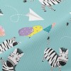 驚訝斑馬玩氣球高爾布(幅寬180公分)