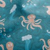 章魚和海馬鳥眼布(幅寬160公分)