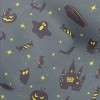 星空萬聖節水晶絨(幅寬160公分)