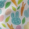 俏皮線條兔兔帆布(幅寬150公分)