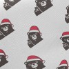 歡樂比耶聖誕熊斜紋布(幅寬150公分)