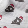 歡樂比耶聖誕熊毛巾布(幅寬160公分)