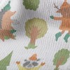 森林遊玩小動物毛巾布(幅寬160公分)