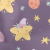 寧靜睡覺星星羅馬布(幅寬160公分)