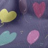 愛心造型氣球毛巾布(幅寬160公分)