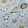 友善微笑動物臉泡泡布(幅寬160公分)