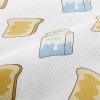 奶油吐司配牛奶麻布(幅寬150公分)