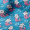 逗趣人魚貓咪毛巾布(幅寬160公分)