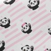 熊貓情侶斜紋布(幅寬150公分)