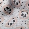 心與熊貓毛巾布(幅寬160公分)