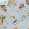 女孩泰國之旅斜紋布(幅寬150公分)
