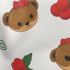 蝴蝶結小熊莓果羅馬布(幅寬160公分)