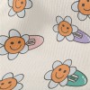 花朵造型彩色髮夾毛巾布(幅寬160公分)