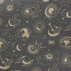 太陽月亮星星厚棉布(幅寬150公分)
