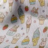兔子造型冰淇淋毛巾布(幅寬160公分)