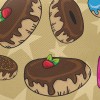 巧克力甜甜圈斜紋布(幅寬150公分)