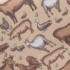 牛羊豬雞鴨集合斜紋布(幅寬150公分)