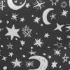 塗鴉星星月亮斜紋布(幅寬150公分)