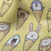 可愛動物甜筒毛巾布(幅寬160公分)