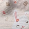 小花眨眼兔子毛巾布(幅寬160公分)