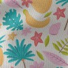 熱帶鳳梨香蕉帆布(幅寬150公分)