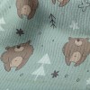 逗趣表情小熊毛巾布(幅寬160公分)