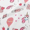 愛的信件熱氣球泡泡布(幅寬160公分)