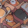 紙箱生活小貓帆布(幅寬150公分)