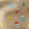 大頭聖誕人物帆布(幅寬150公分)
