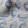 熱氣球與飛行船毛巾布(幅寬160公分)