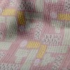 幾何俄羅斯方塊毛巾布(幅寬160公分)