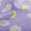 害羞星月雲朵鳥眼布(幅寬160公分)