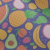 卡通豐富水果雪紡布(幅寬150公分)