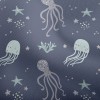 星星水母與章魚雙斜布(幅寬150公分)