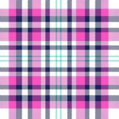 粉藍蘇格蘭紋