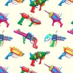 各式彩色玩具手槍