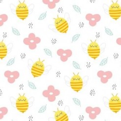 蜜蜂和小花