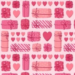 粉紅色愛心禮盒