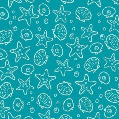 貝殼扇貝圖案