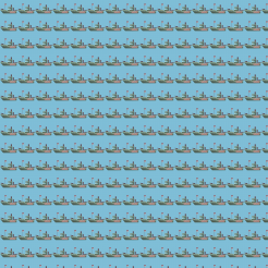 海上戰艦圖案