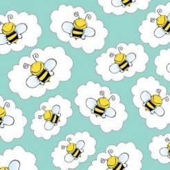 雲朵勤勞蜜蜂